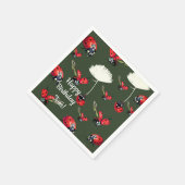 Serviette En Papier Papier d'anniversaire adorable Ladybugs (Coin)
