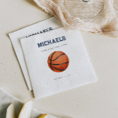 Serviette En Papier Papier d'anniversaire de basket-ball moderne Napki