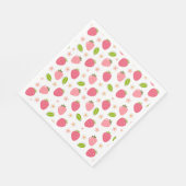 Serviette En Papier Papier d'anniversaire de fraise Napkin (Coin)