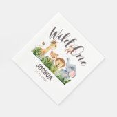 Serviette En Papier Papier d'anniversaire personnalisé (Coin)