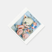 Serviette En Papier Papier d'anniversaire pour bébés serviettes (Coin)