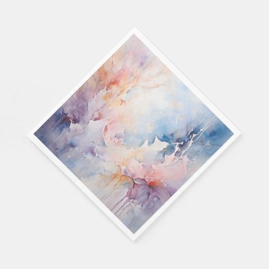 Serviette En Papier Papier d'aquarelle Napkin (Coin)