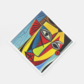 Serviette En Papier Papier d'art Abstrait (Coin)