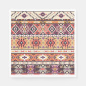 Serviette En Papier Papier d'art tribal (Devant)