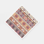 Serviette En Papier Papier d'art tribal (Coin)