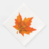 Serviette En Papier Papier d'automne Thanksgiving (Coin)