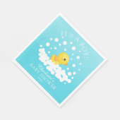 Serviette En Papier Papier de Baby shower en caoutchouc (Coin)