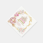 Serviette En Papier Papier de Baby shower Royal Princess (Coin)