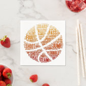 Serviette En Papier Papier de basket (En situation)