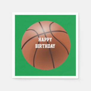 Serviette En Papier Papier de basket-ball