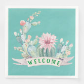 Serviette En Papier Papier de bienvenue du sud-ouest Napkin (Devant)