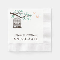 Papier de cage pour oiseaux vintage pour Mariage