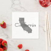 Serviette En Papier Papier de Californie (En situation)