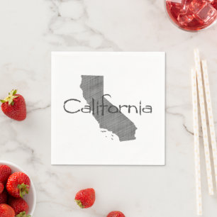 Serviette En Papier Papier de Californie