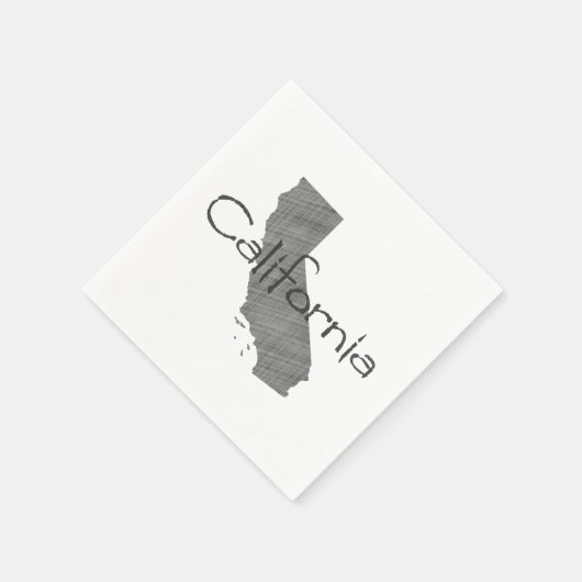 Serviette En Papier Papier de Californie (Coin)