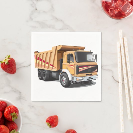 Serviette En Papier Papier de camion vidange (En situation)