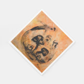 Serviette En Papier Papier de champignons fantômes (Coin)