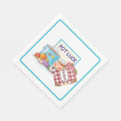 Serviette En Papier Papier de chance (Coin)