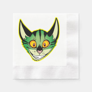 Serviette En Papier Papier de chat à cartons fluorescents