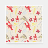 Serviette En Papier Papier de cuisson Nantucket (Devant)
