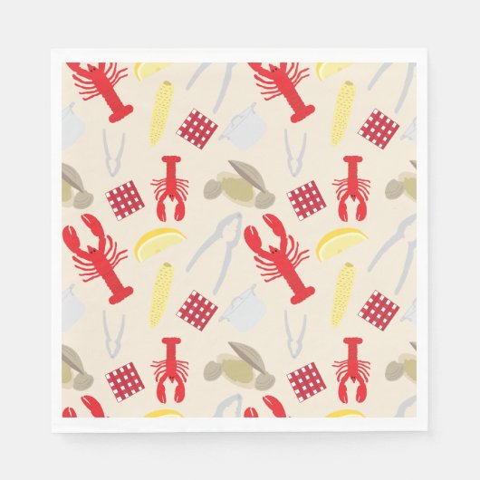 Serviette En Papier Papier de cuisson Nantucket (Devant)