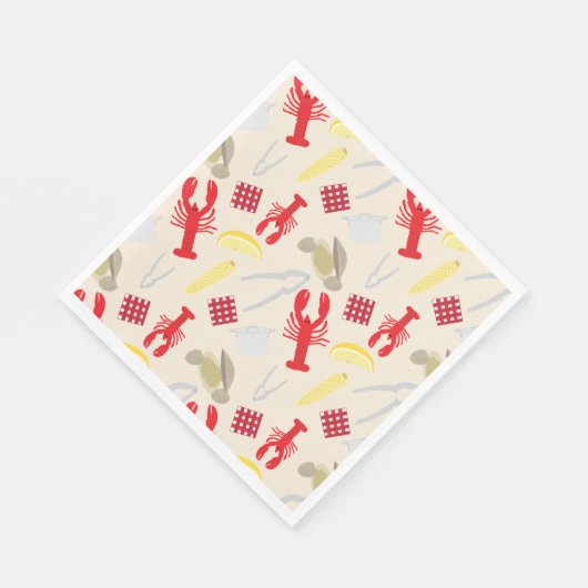 Serviette En Papier Papier de cuisson Nantucket (Coin)