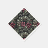 Serviette En Papier Papier de découpage festif Poinsettia (Coin)