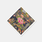 Serviette En Papier Papier de découpage floral Sage Green Japonais Kim (Coin)