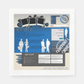 Serviette En Papier Papier de disposition du site Web serviettes (Devant)