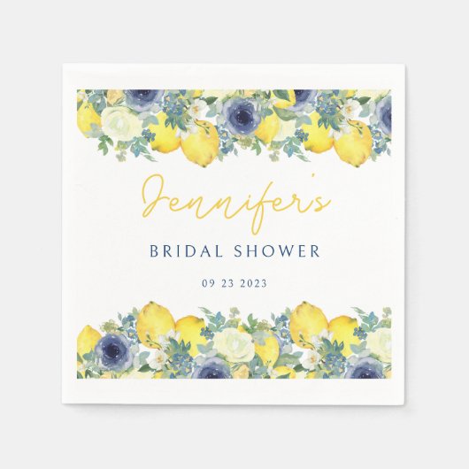 Serviette En Papier Papier de douche jaune citron clair (Devant)