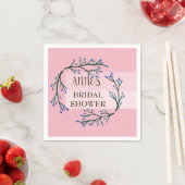 Serviette En Papier Papier de douche roseBridal (En situation)