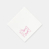 Serviette En Papier Papier de douche Whimsical Cocktail Napkin (Coin)