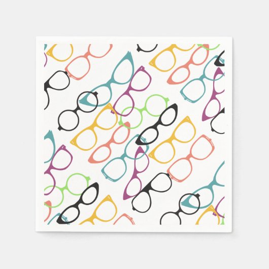 Serviette En Papier Papier de fête spectaculaire (Devant)