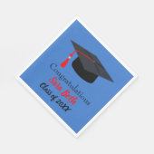 Serviette En Papier Papier de fin d'études personnalisées serviettes (Coin)