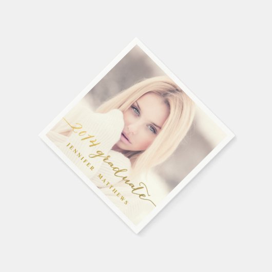 Serviette En Papier Papier de finition photo simple Gold Foil (Coin)