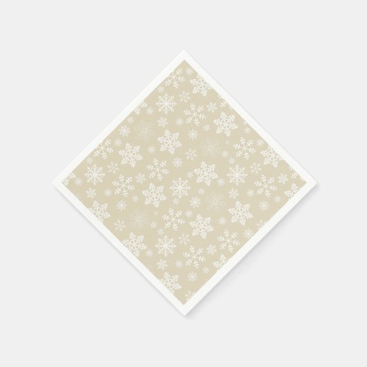 Serviette En Papier Papier de flocons d'or (Coin)