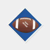 Serviette En Papier Papier de football (Coin)