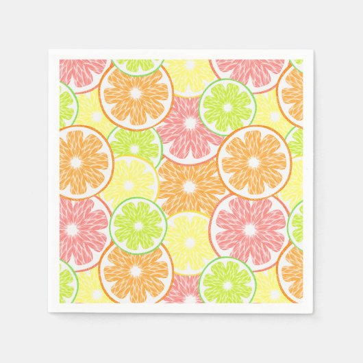 Serviette En Papier Papier de fruits d'agrumes (Devant)
