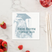 Serviette En Papier Papier de graduation personnalisé unique Napkin (En situation)
