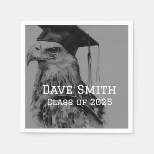 Serviette En Papier Papier de graduation personnalisé unique Napkin