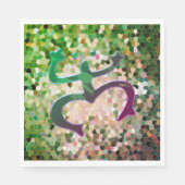 Serviette En Papier Papier de grenouille Taino Coqui (Devant)