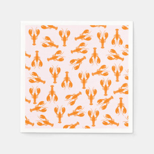 Serviette En Papier Papier de homard mignon serviettes