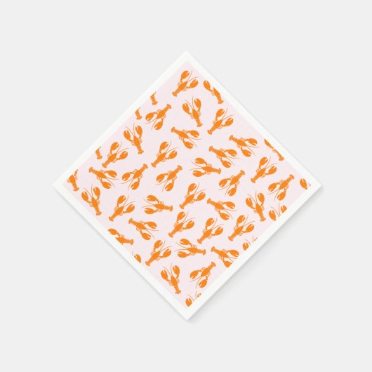 Serviette En Papier Papier de homard mignon serviettes (Coin)