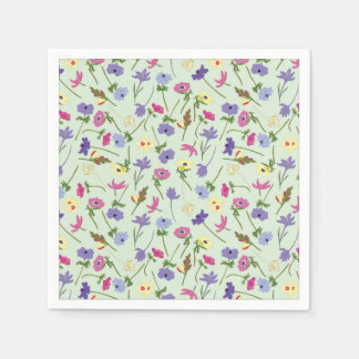 Serviette En Papier Papier de jardin de campagne Napkins