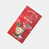 Serviette En Papier Papier de jour férié | Serviettes (Coin)