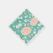 Serviette En Papier Papier de la parade de Pâques (Coin)