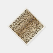 Serviette En Papier Papier de la partie léopard (Coin)