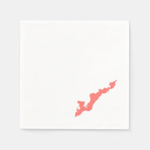 Papier de logo de Fishers Island - Coral
