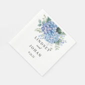 Serviette En Papier Papier de mariage (Coin)