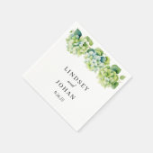 Serviette En Papier Papier de mariage (Coin)